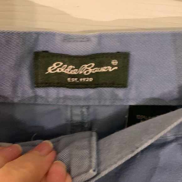 EDDIE BAUER CROP HIGH WAISTED JEANS GRAY 5 POCKET SZ 12 - Picture 4 of 8